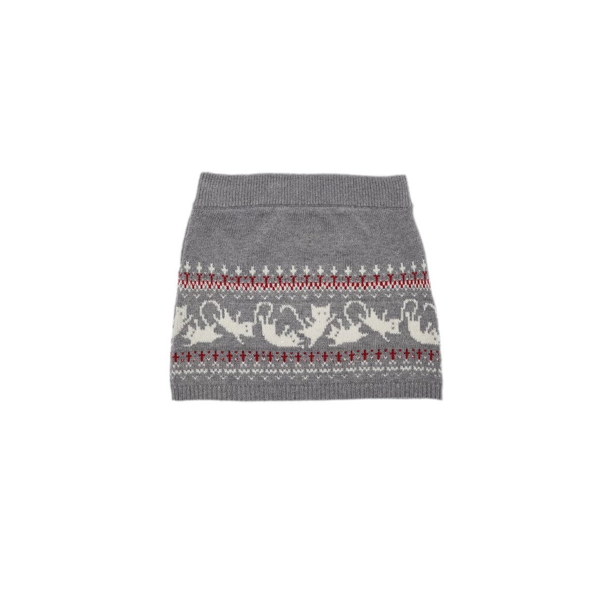 Ensemble en maille court Fair Isle