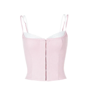 Pink Lace Cami / S