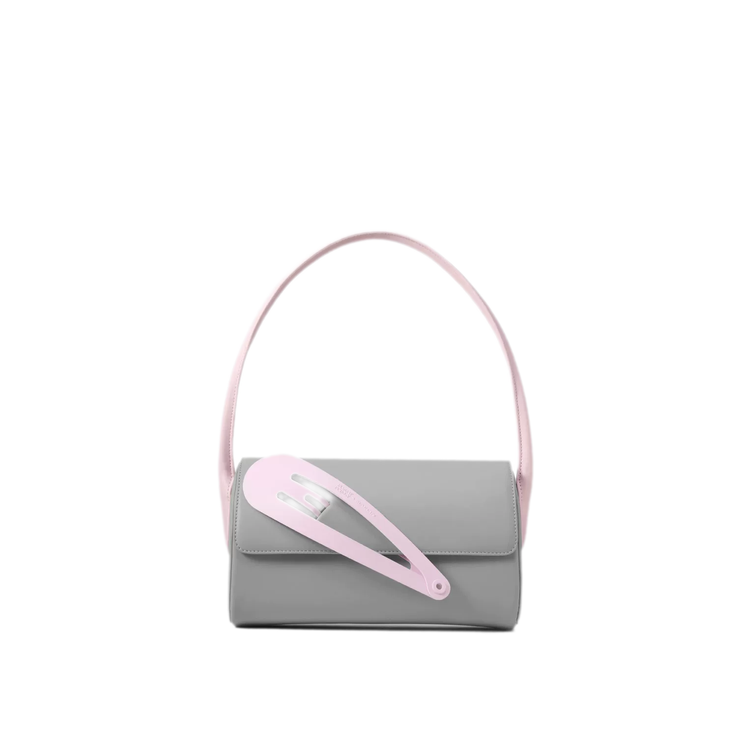 Oversized Hair Clip Shoulder Bag