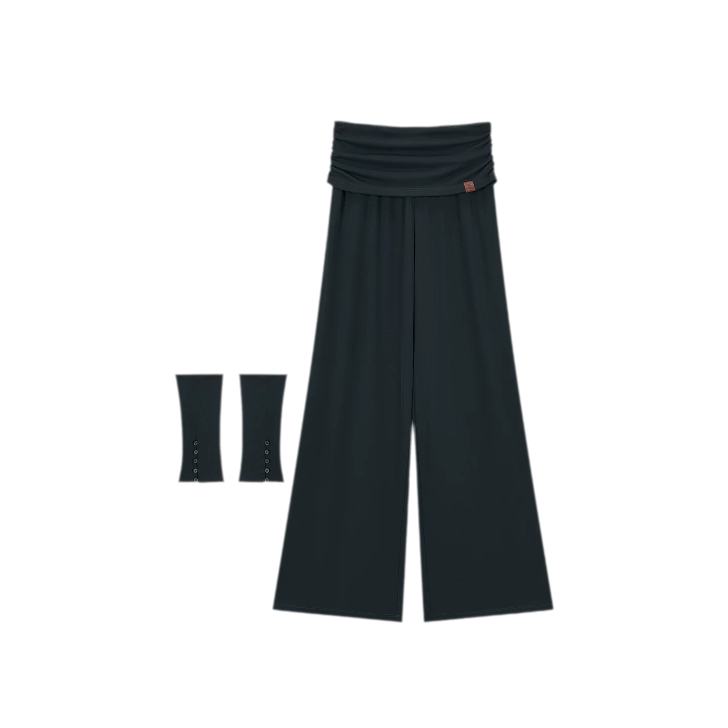 Irregular Ruffle Knit Set