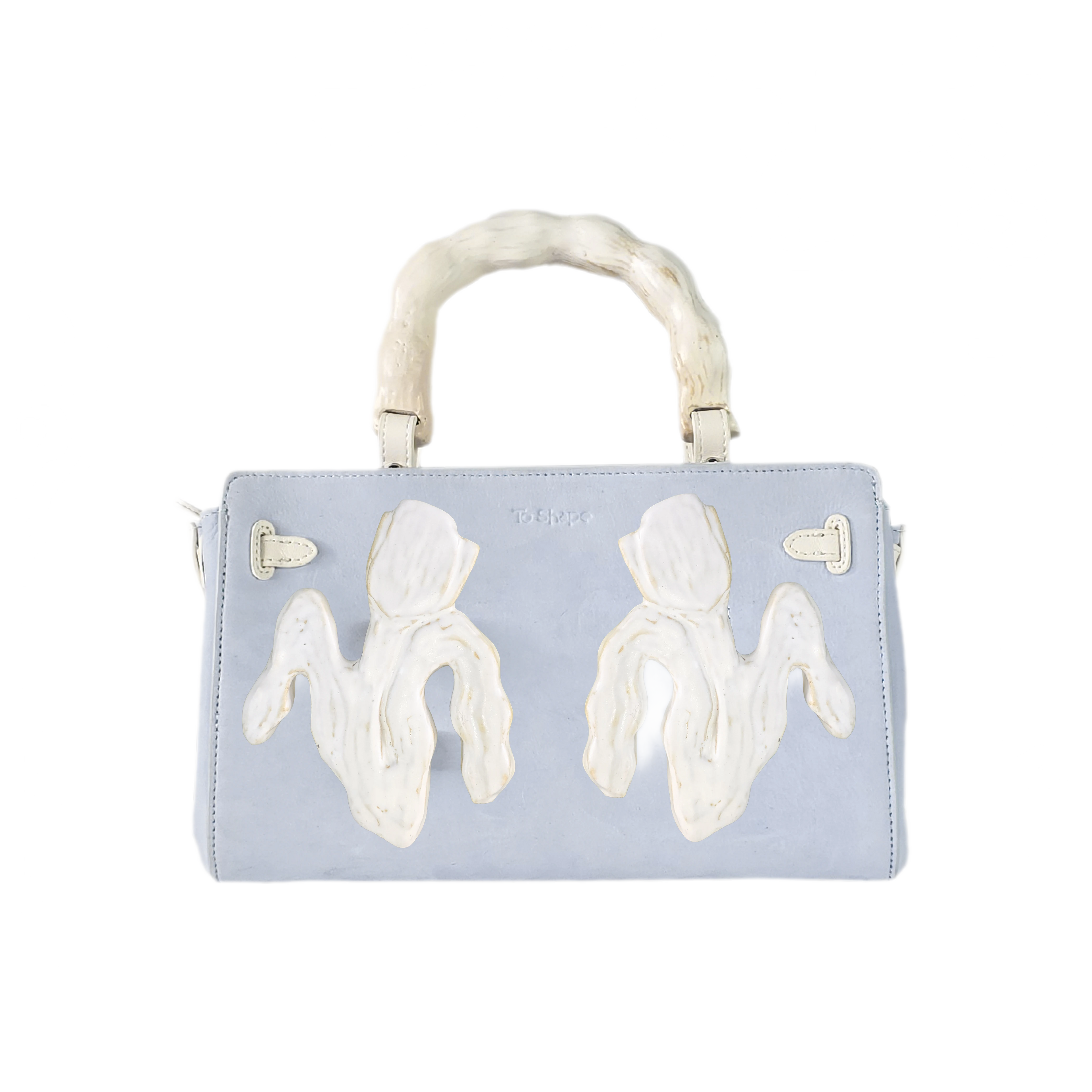 Handcrafted Ceramic Bow Bag
