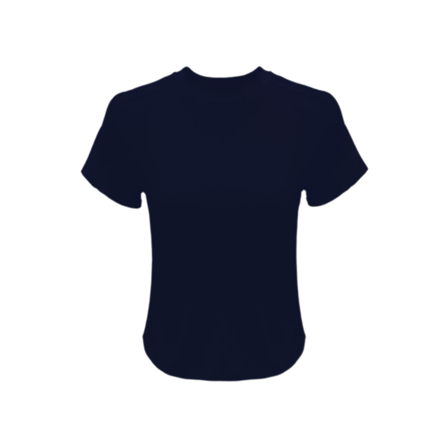 Stretch Cropped Crew-Neck T-Shirt