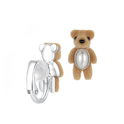 Mini Teddy Bear Earrings