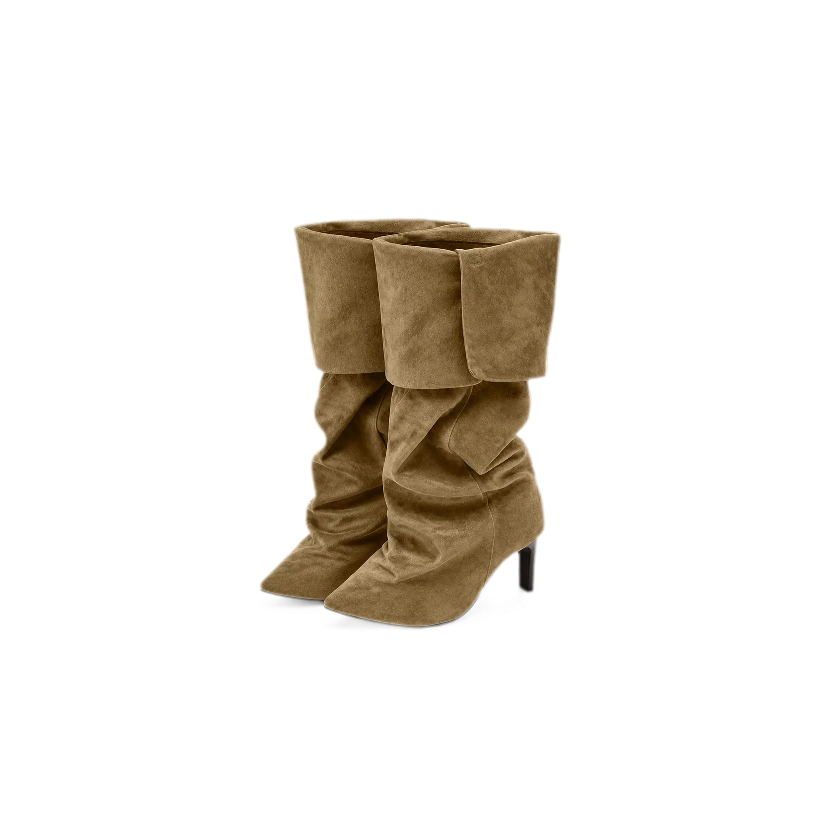 Pointed Toe Slouch Boots