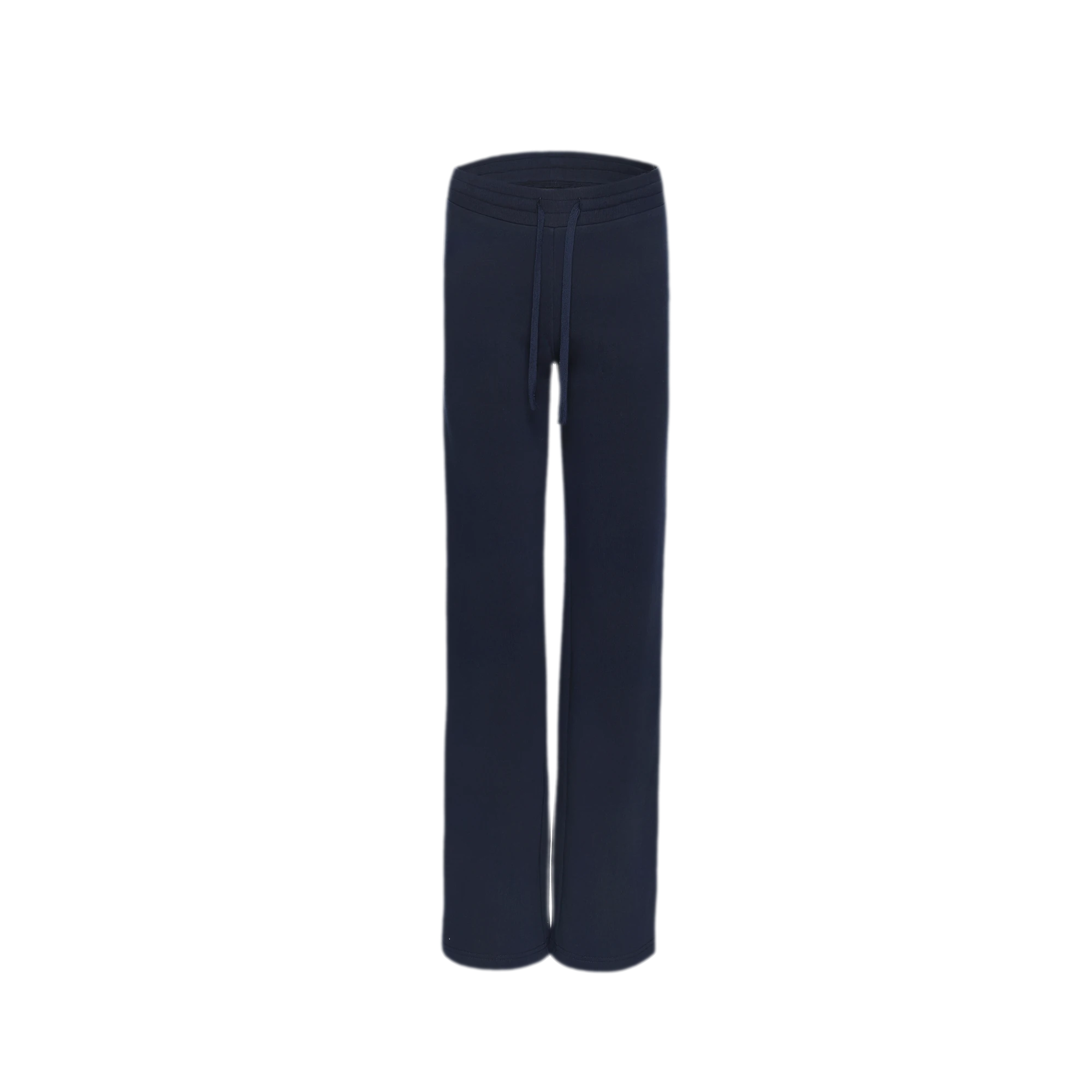 Washed Ribbed Low-Rise Sweatpants