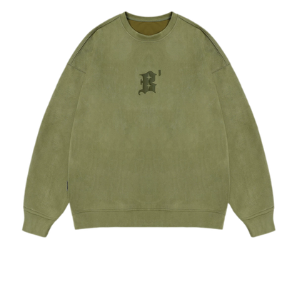 Eco Suede Oversized Sweatshirt