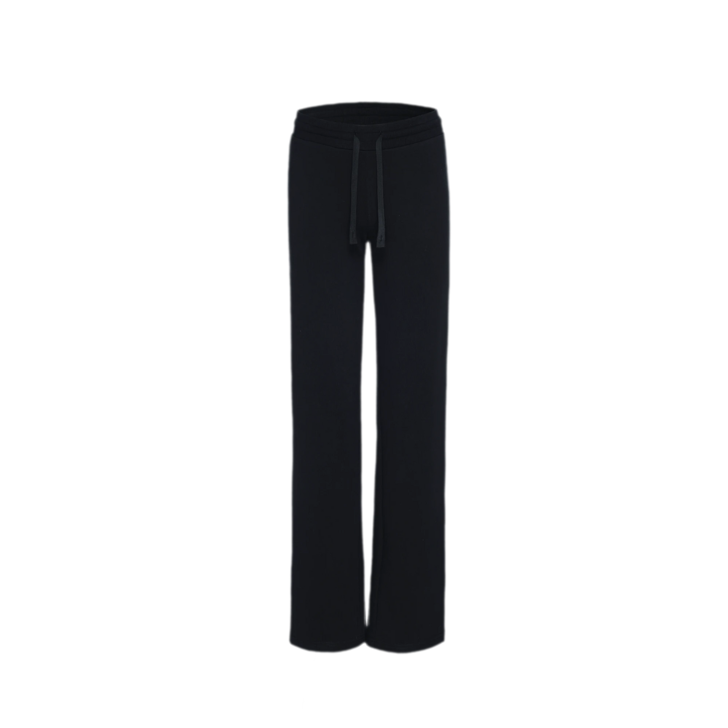 Washed Ribbed Low-Rise Sweatpants