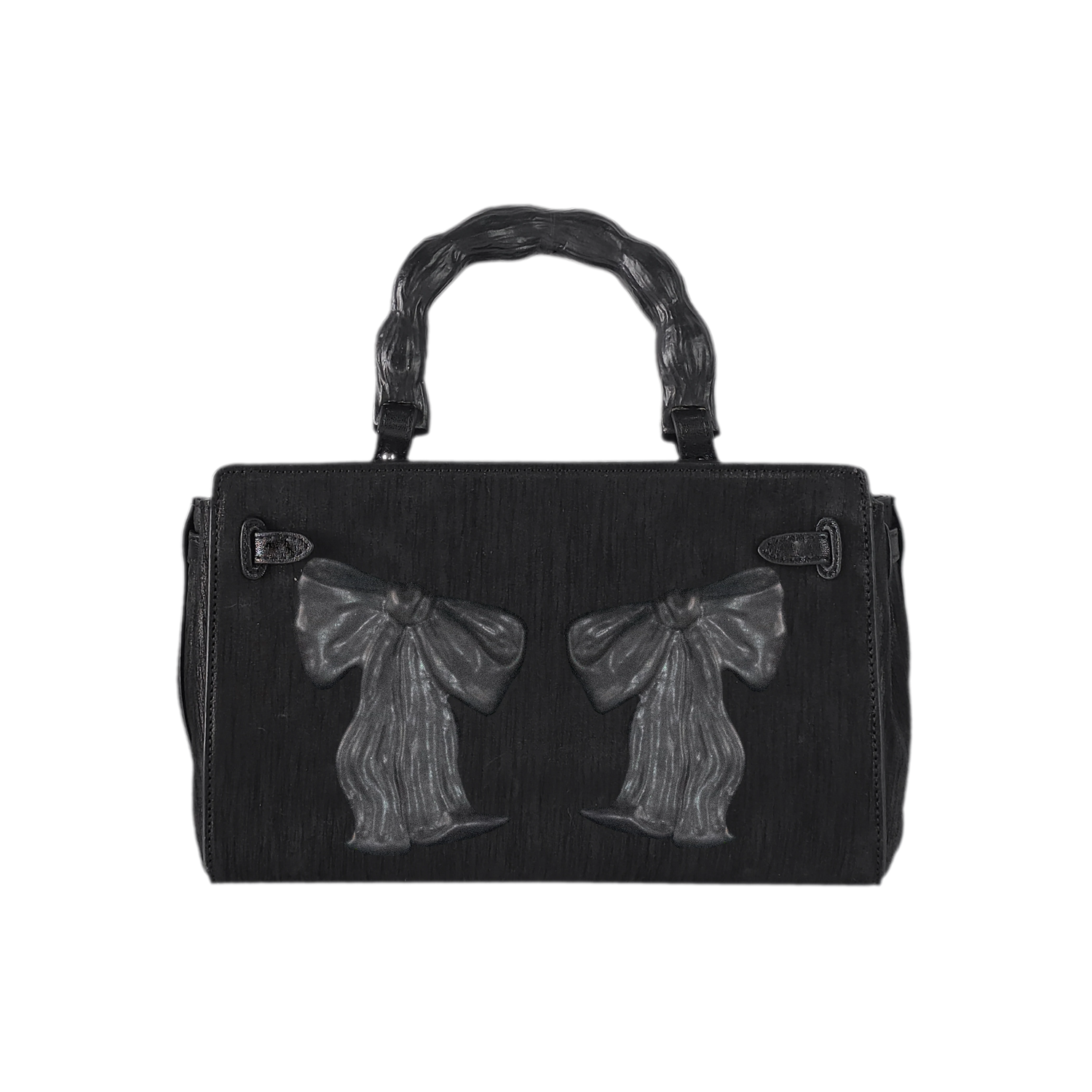 Handcrafted Ceramic Bow Bag