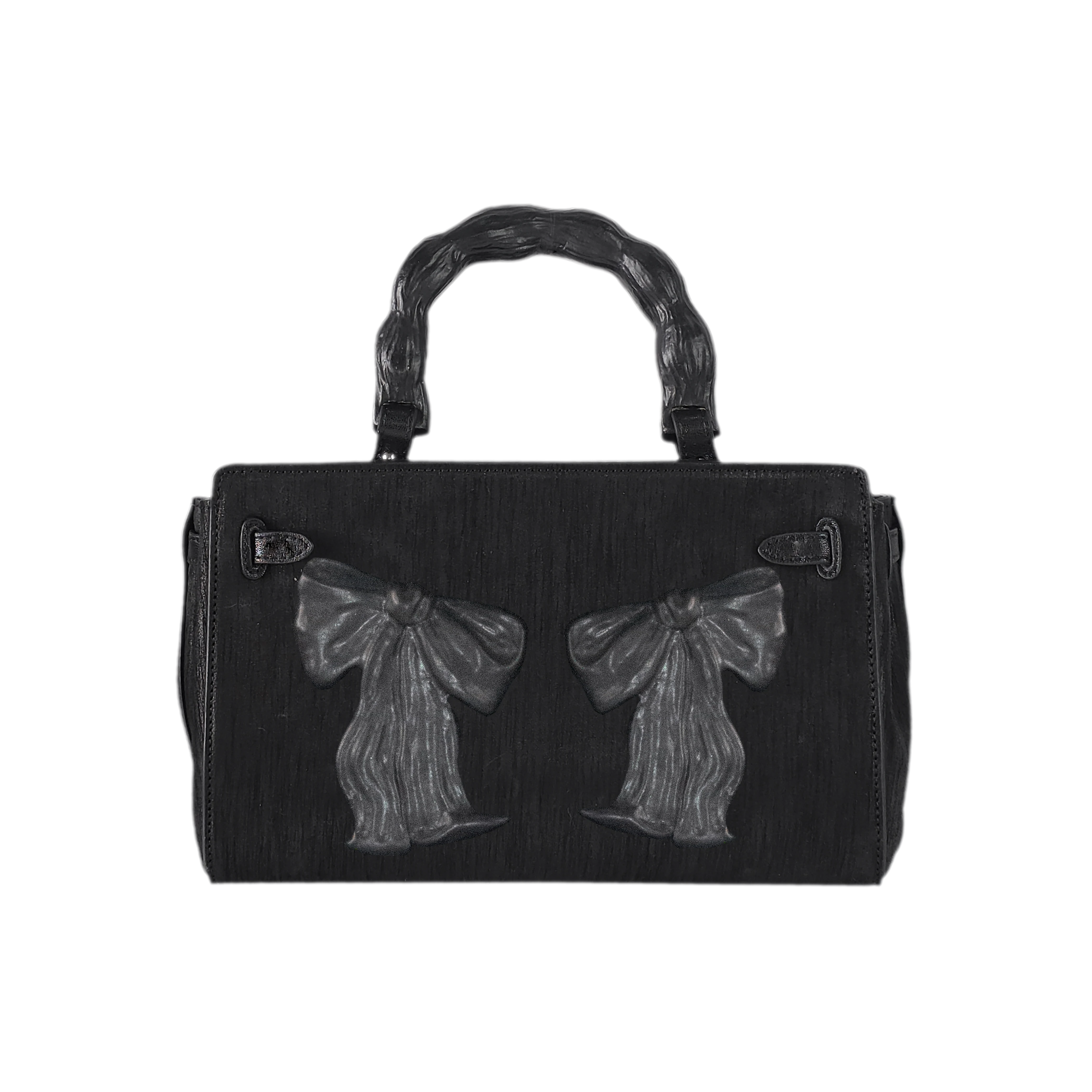 Handcrafted Ceramic Bow Bag