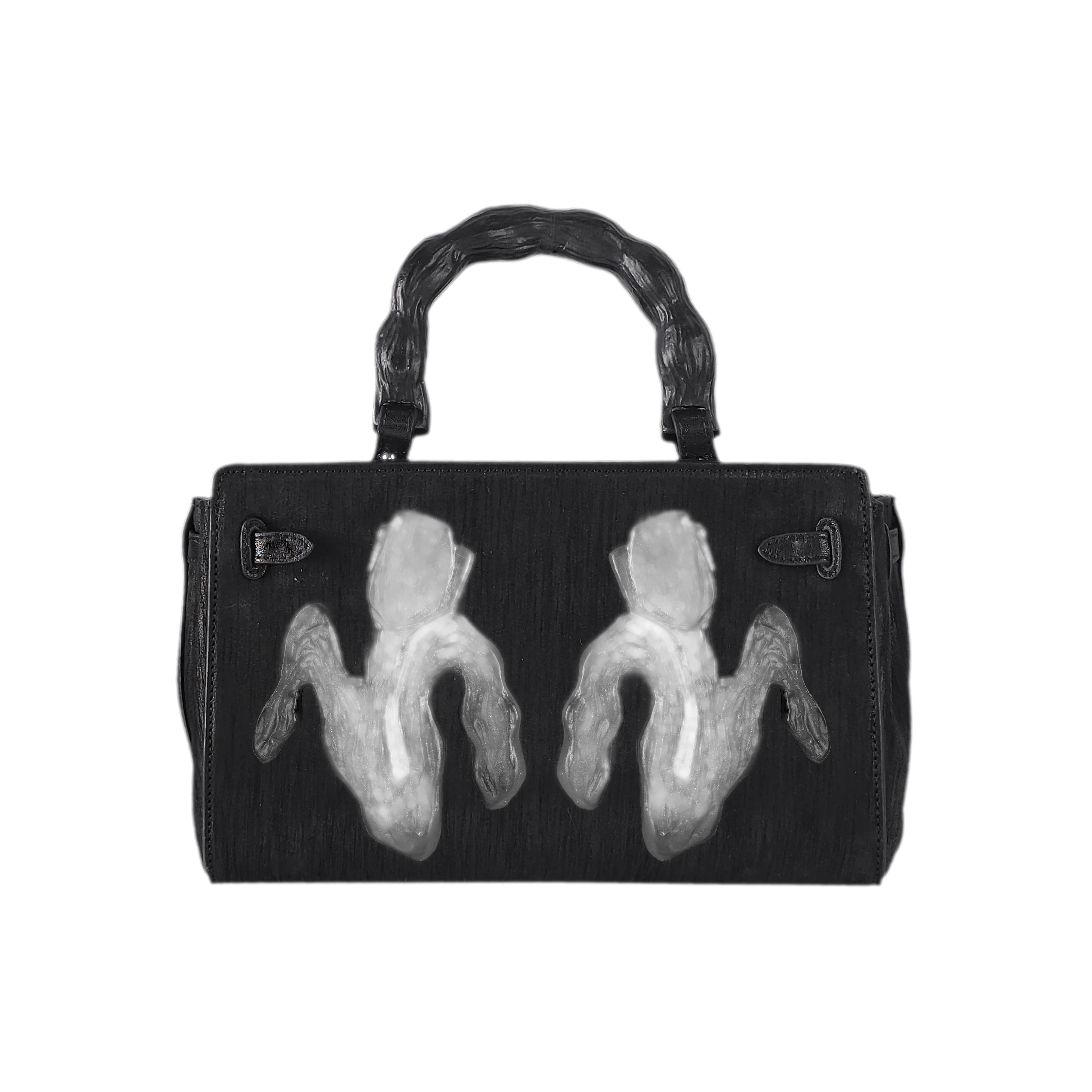 Handcrafted Ceramic Bow Bag