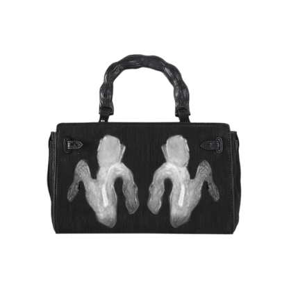 Handcrafted Ceramic Bow Bag