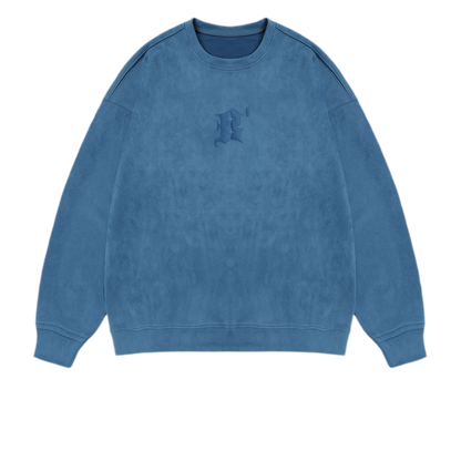 Eco Suede Oversized Sweatshirt