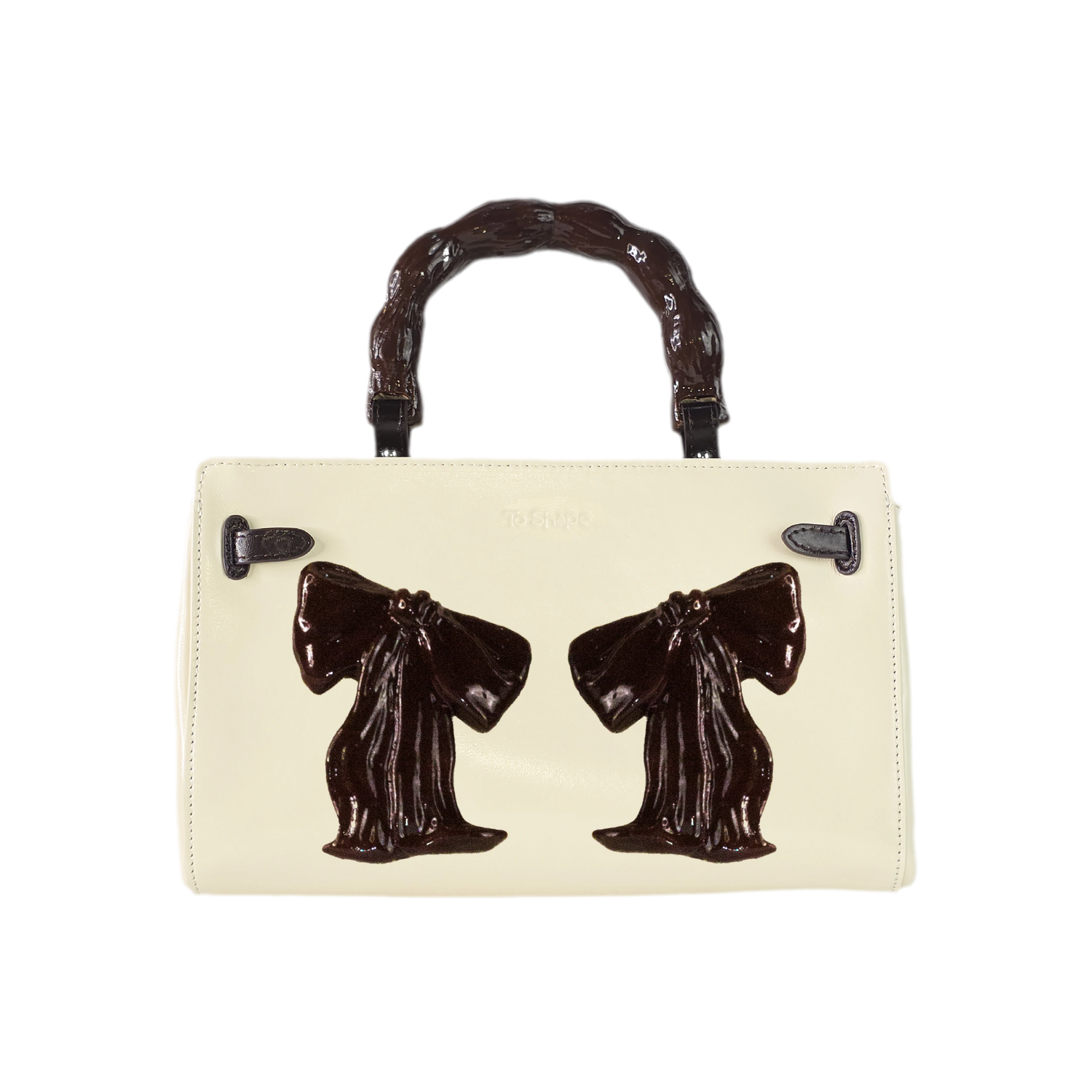 Handcrafted Ceramic Bow Bag