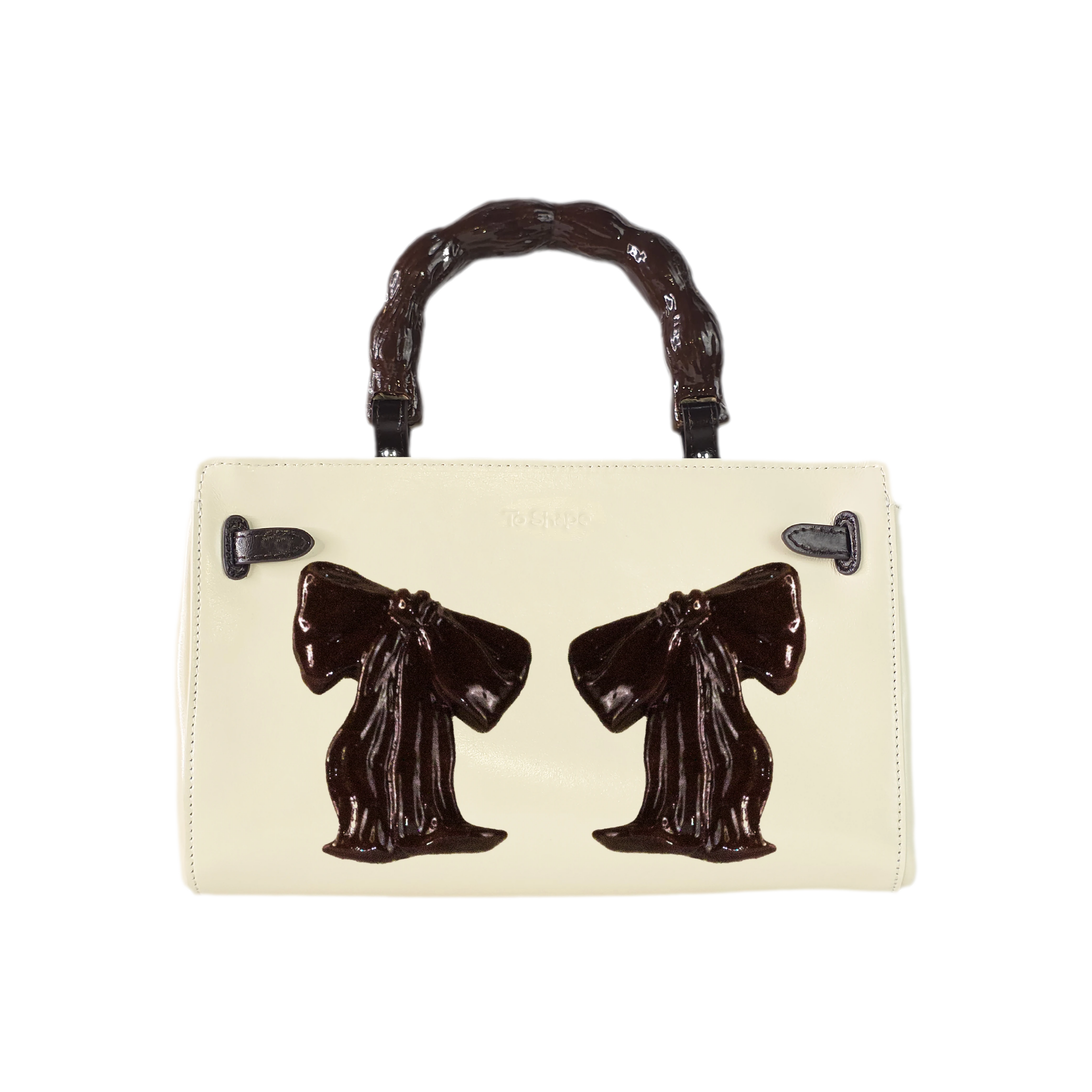 Handcrafted Ceramic Bow Bag