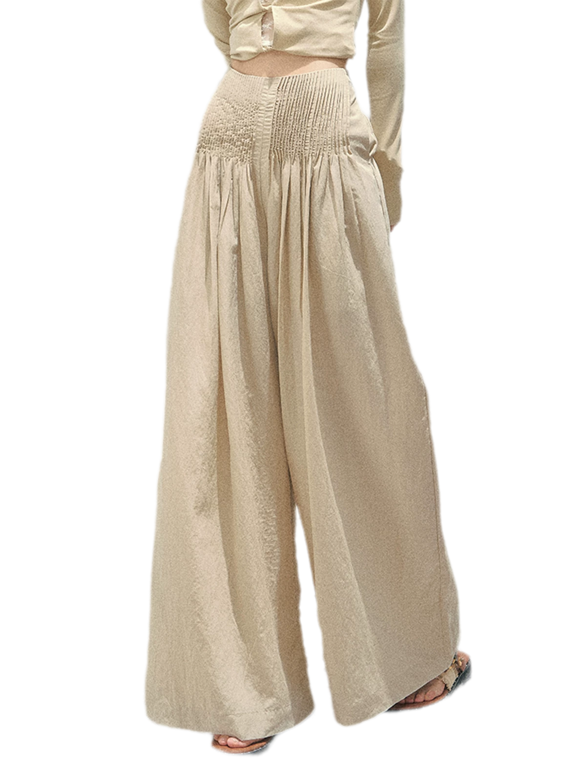 Mesh Drape Rhinestone Top | Final Sale