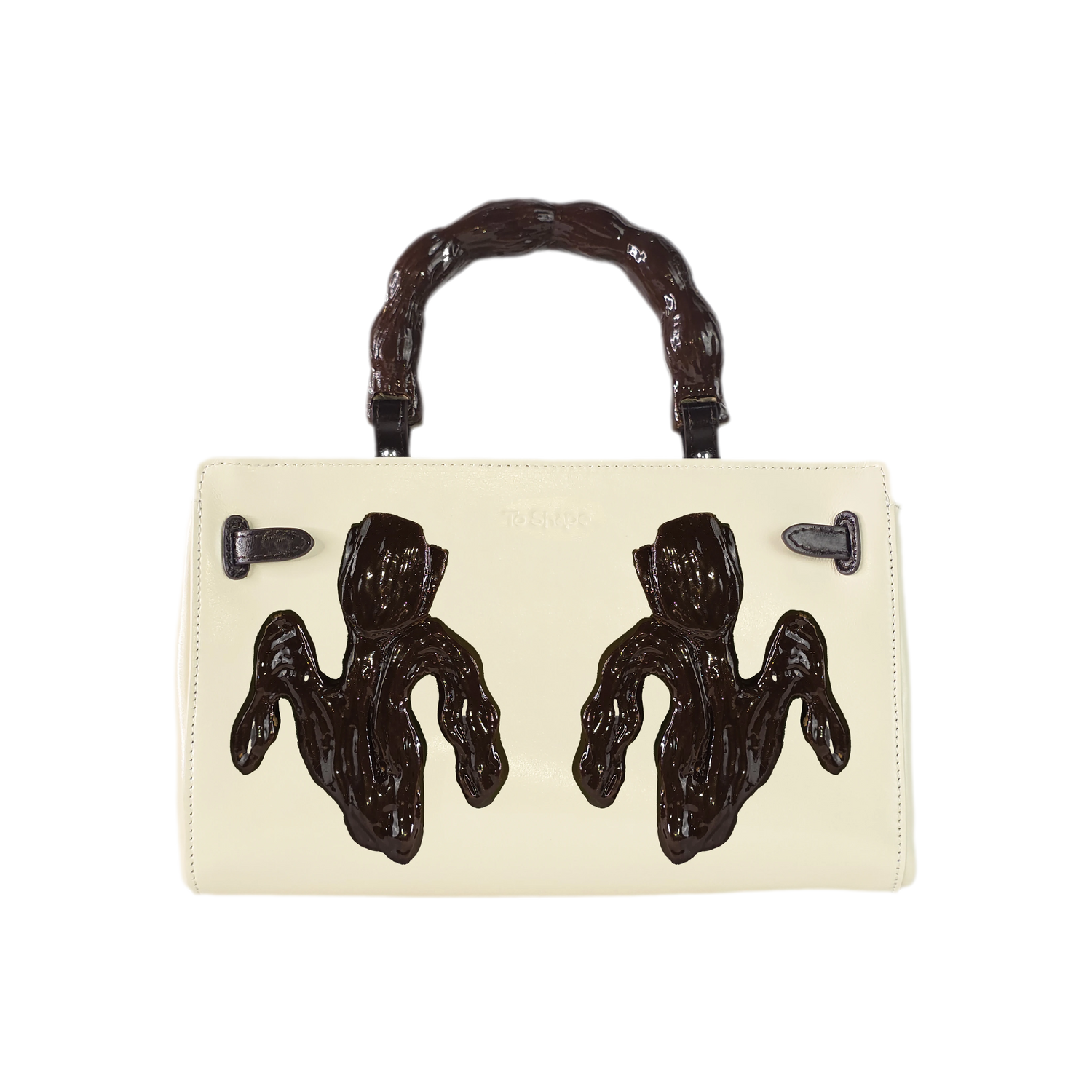 Handcrafted Ceramic Bow Bag