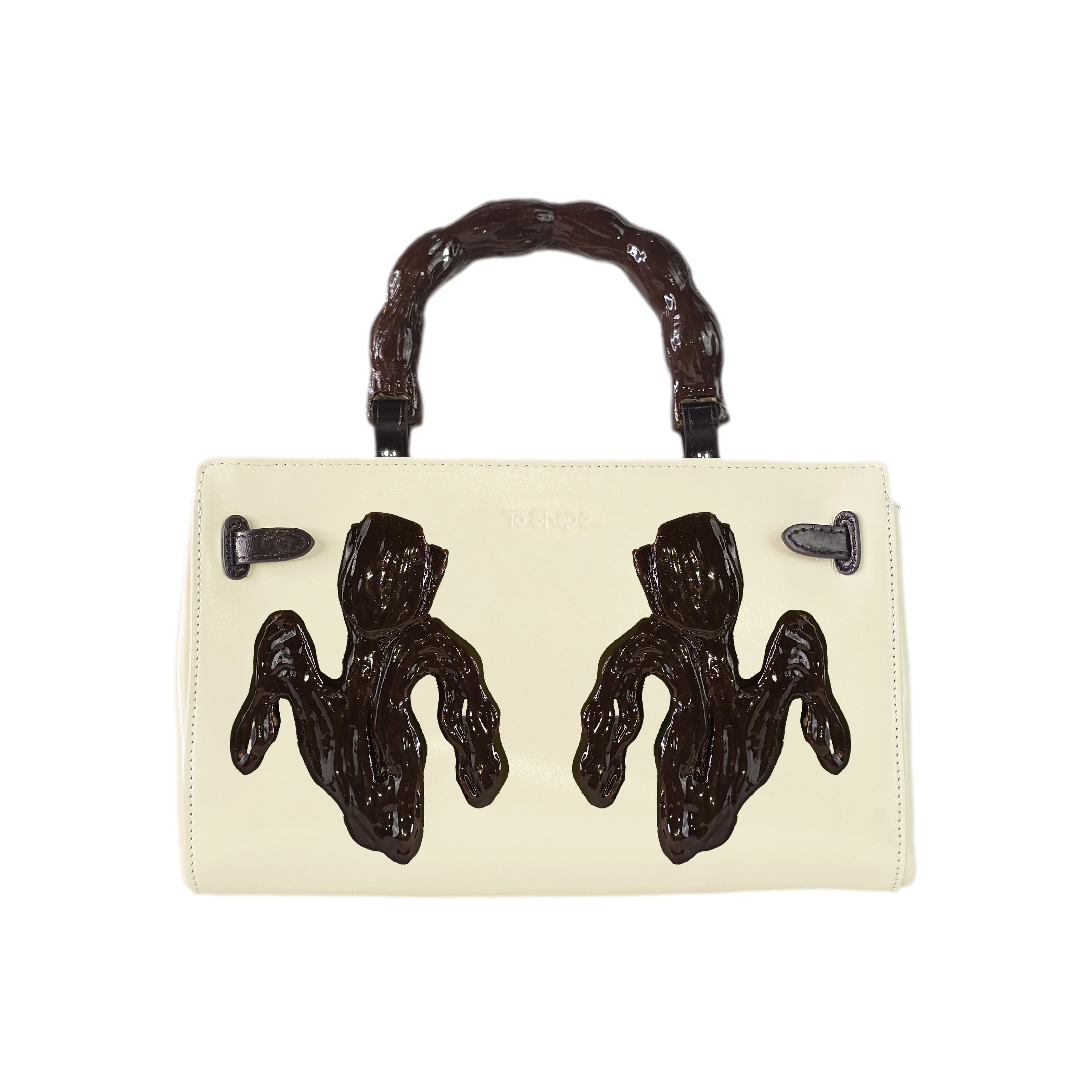 Handcrafted Ceramic Bow Bag