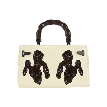 Handcrafted Ceramic Bow Bag