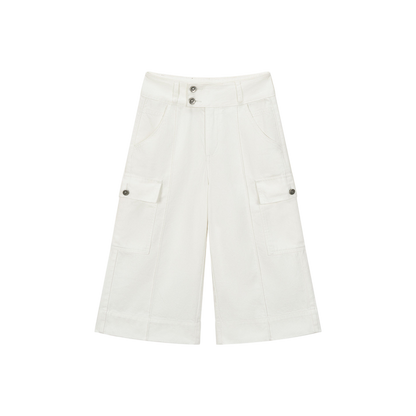 Relaxed Fit Cool Tencel Hemp Workwear Shorts