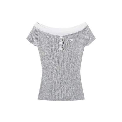 Versailles Off-Shoulder Tee