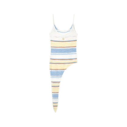 Marfi Striped Spliced Camisole