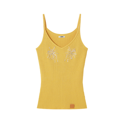 Firework Embroidered V-Neck Camisole