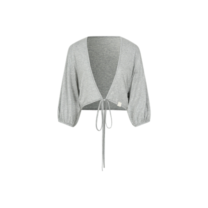 X-line Holiday Set: Cardigan, Rhinestone Vest, Flared Pants