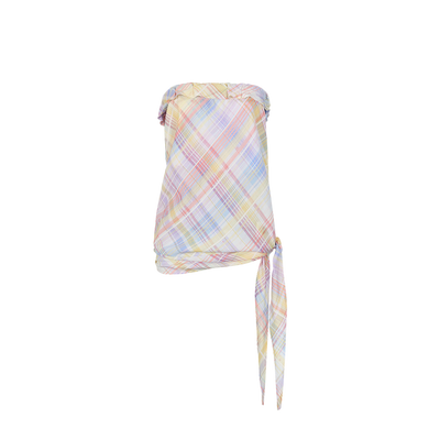 Rainbow Plaid / S