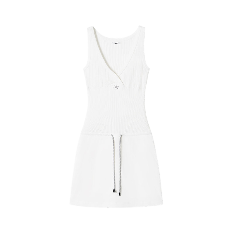 Ice-Feel V-Neck Vest Dress