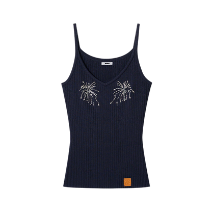 Firework Embroidered V-Neck Camisole