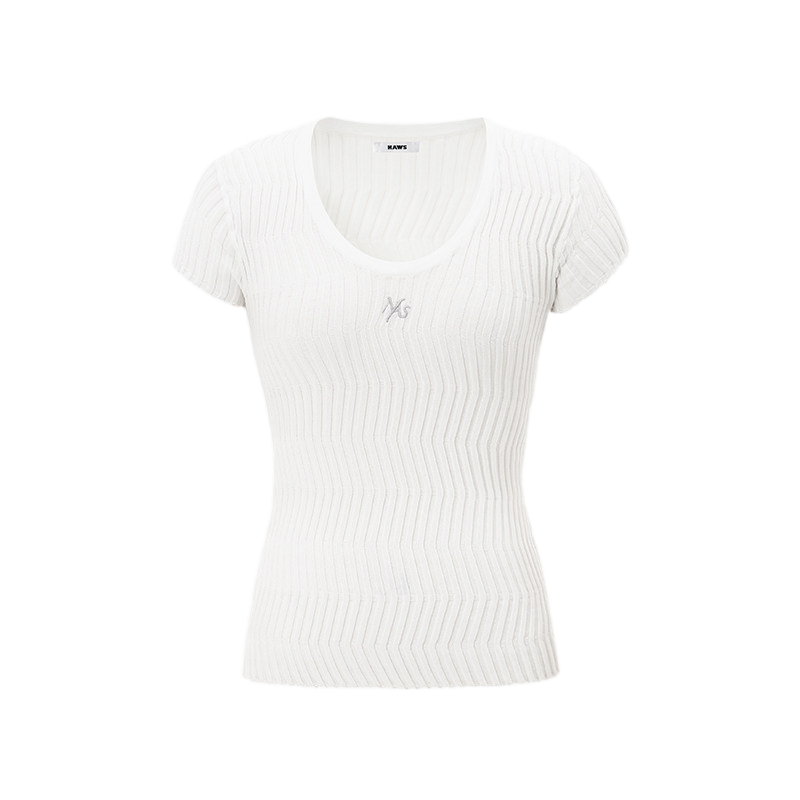 Bailey U-Neck  Knit Tee