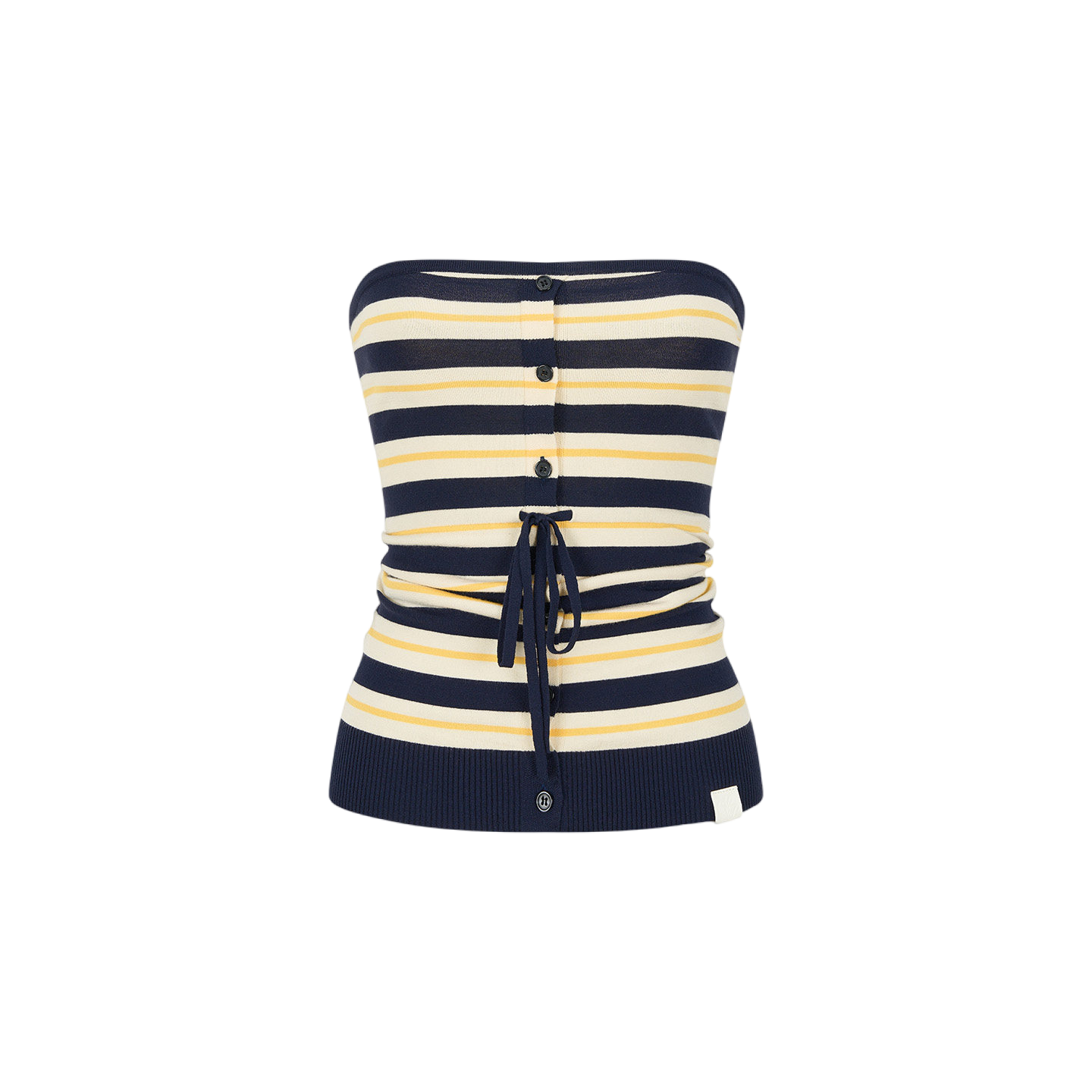 Sea Salt Ice Bar Colorblock Stripe Drawstring Waist