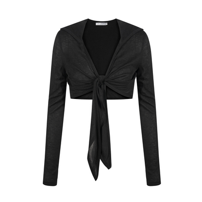 Tie Front Shrug Tank