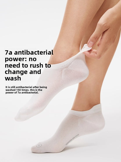 7A Antibacterial | 301S Socks, Odor-Free Sports Breathable Cotton Socks