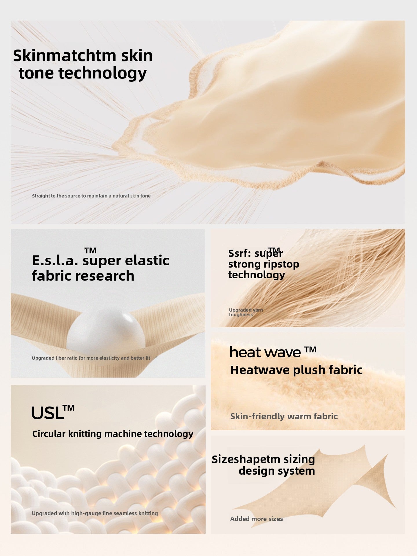 Leggings, Bare-Skin Feel Stockings