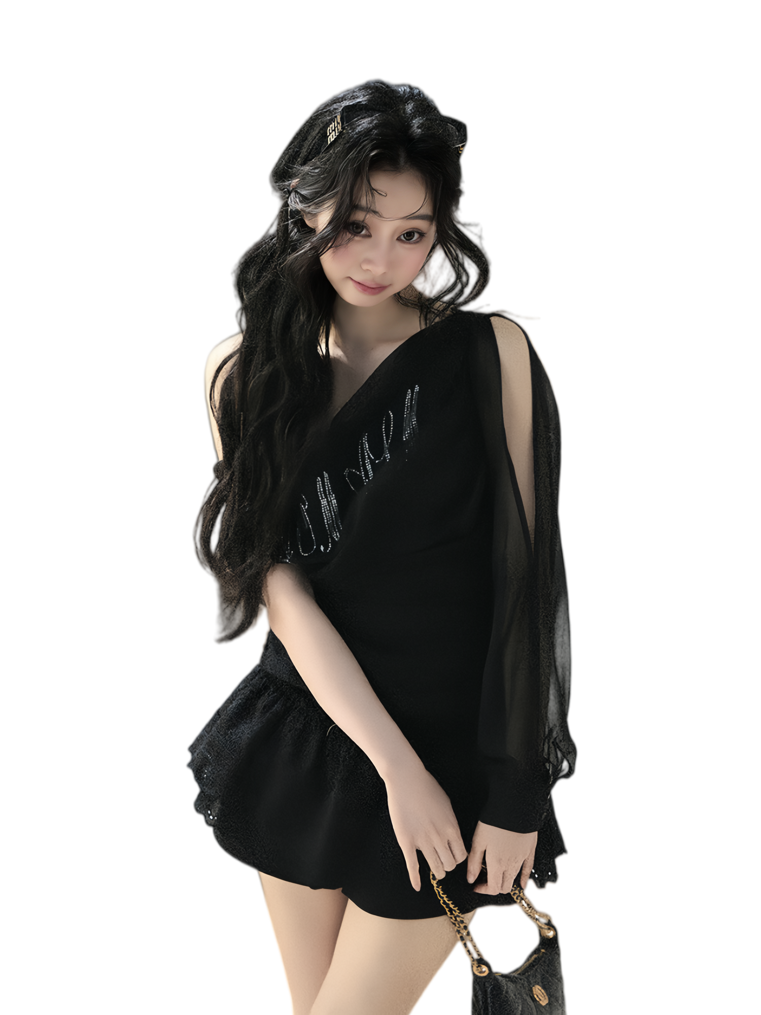 Starlight One-Shoulder Tee