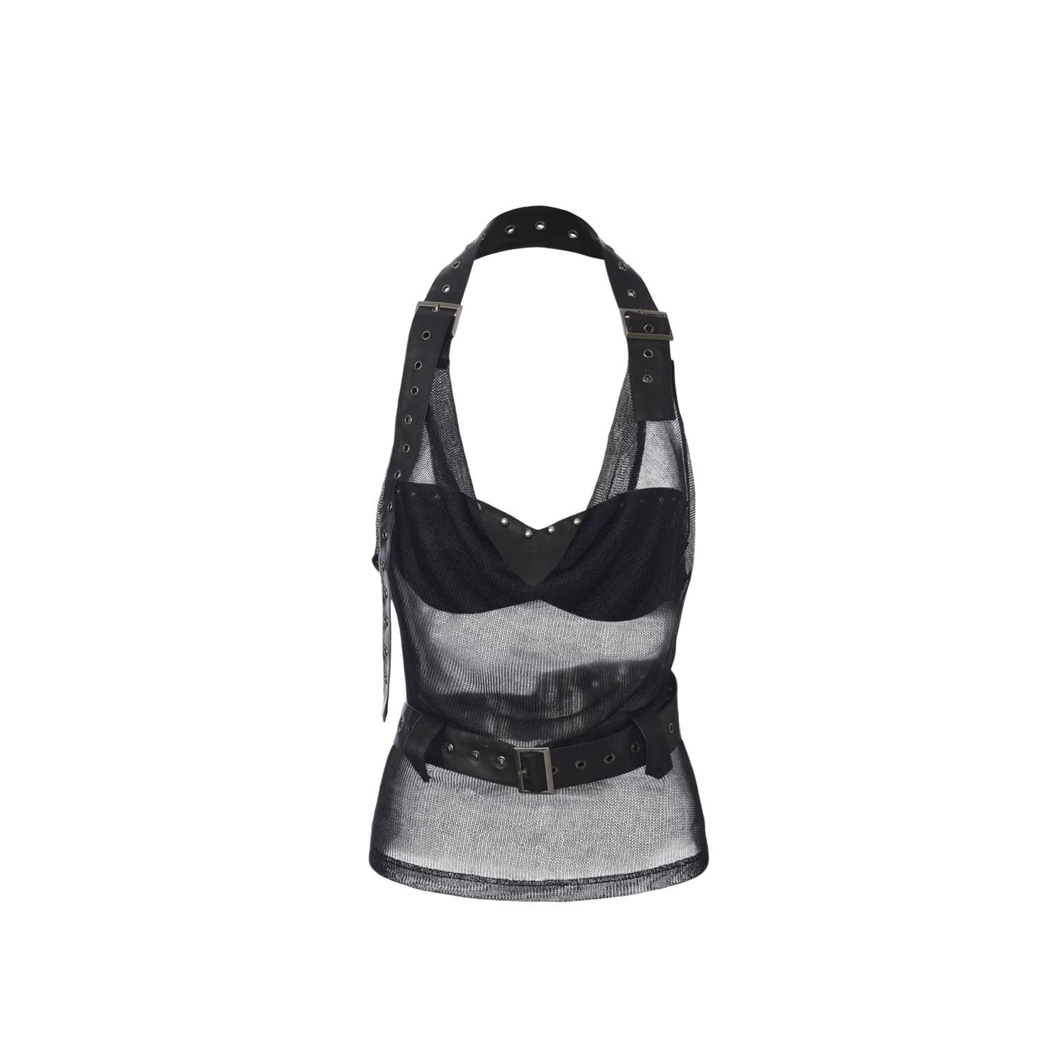 Studded Belt-Detail Camisole