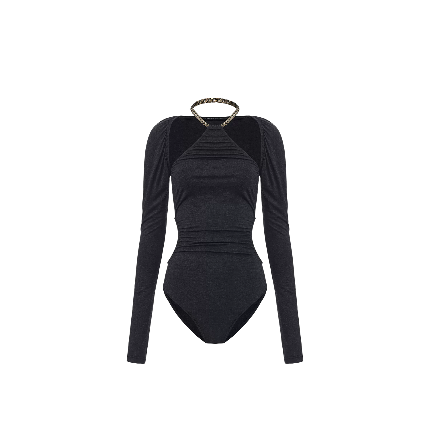 Convertible Halter Layered Two-Piece Top