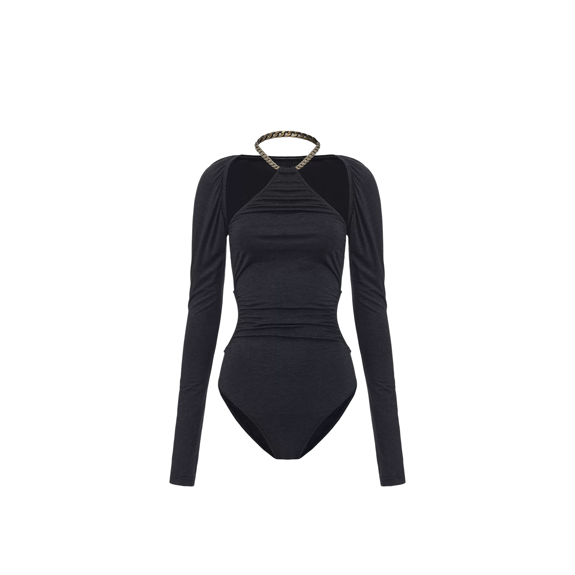 Convertible Halter Layered Two-Piece Top