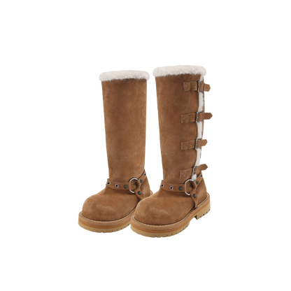 24ANS Convertible Fold-Over Knight Boots – Boots