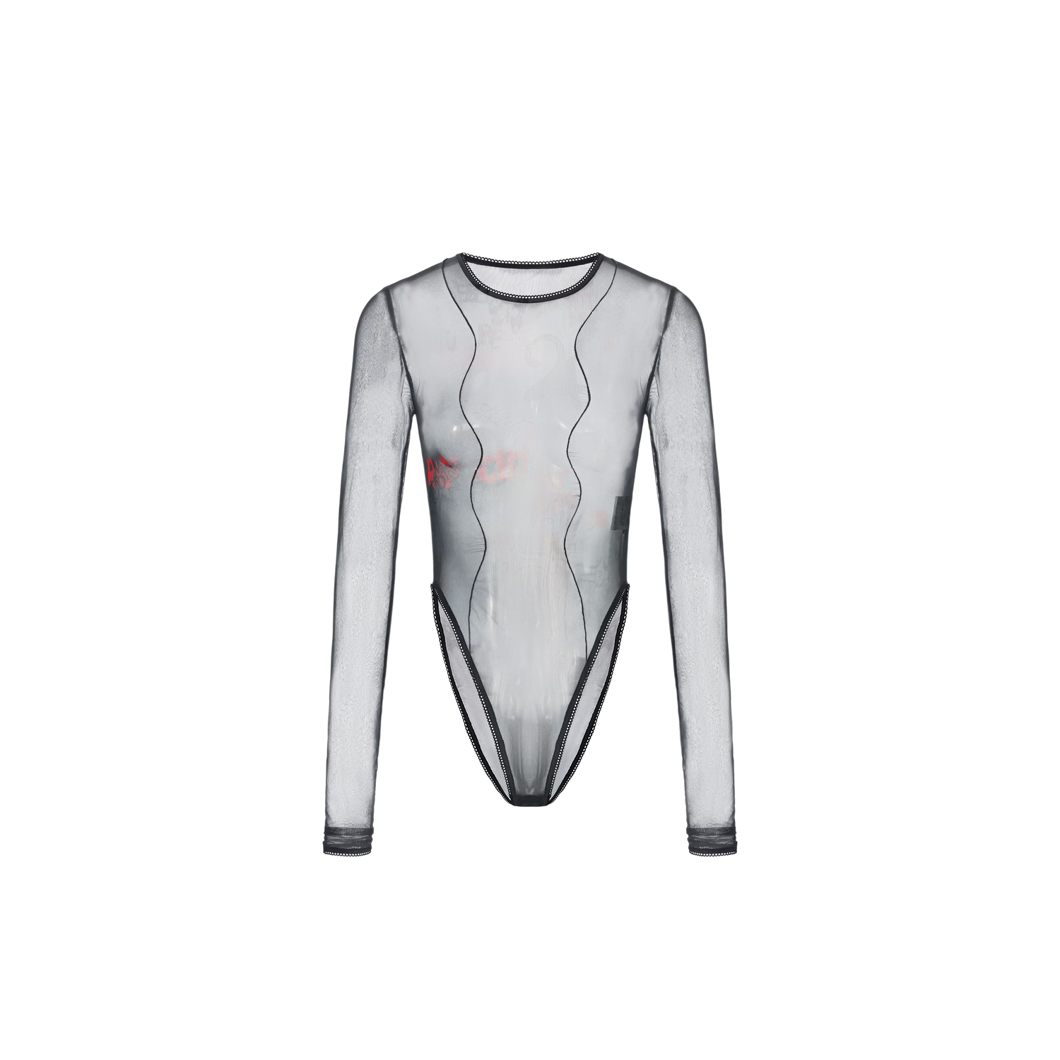 Lace-Trim Printed Base Layer