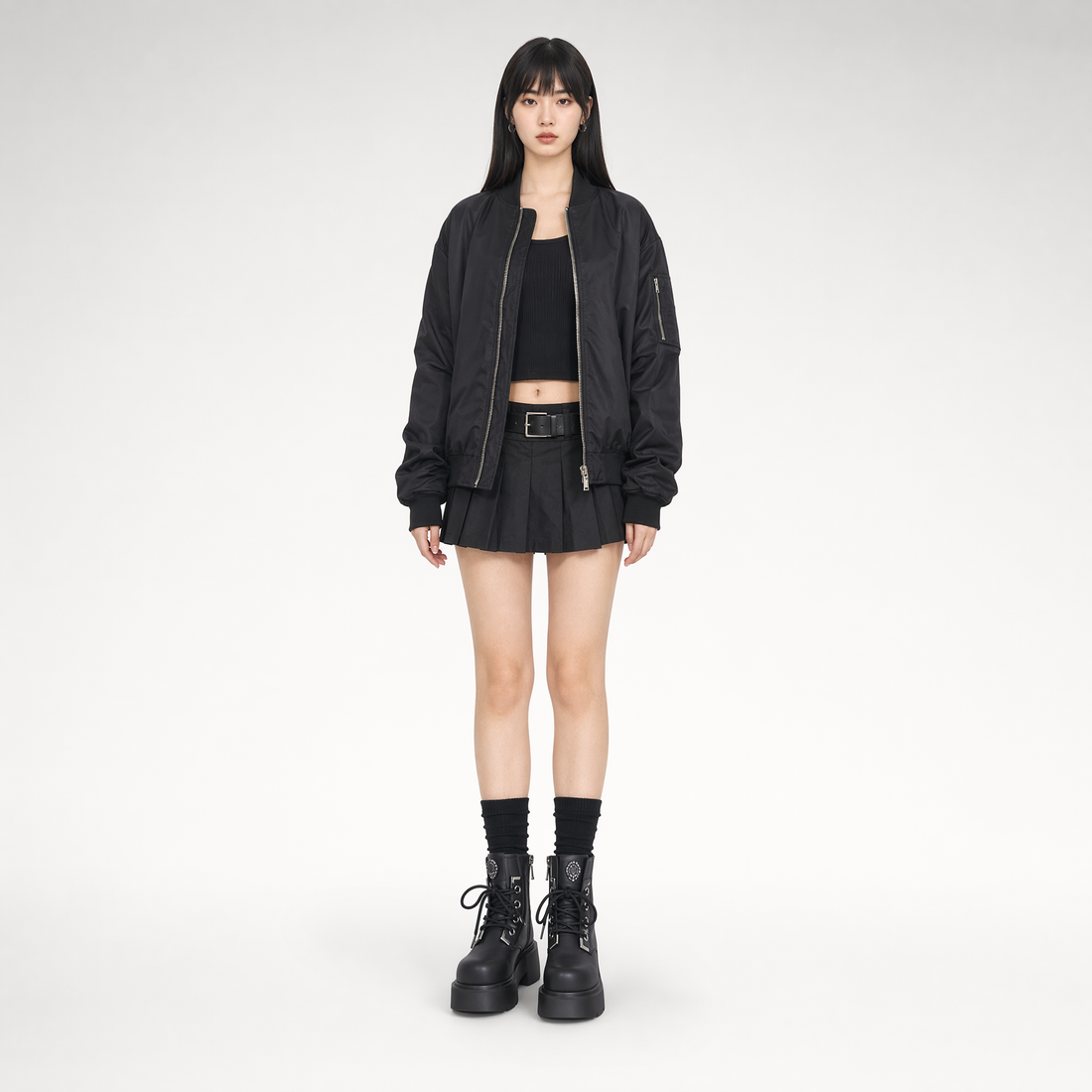 Chunky Platform Ankle Boots