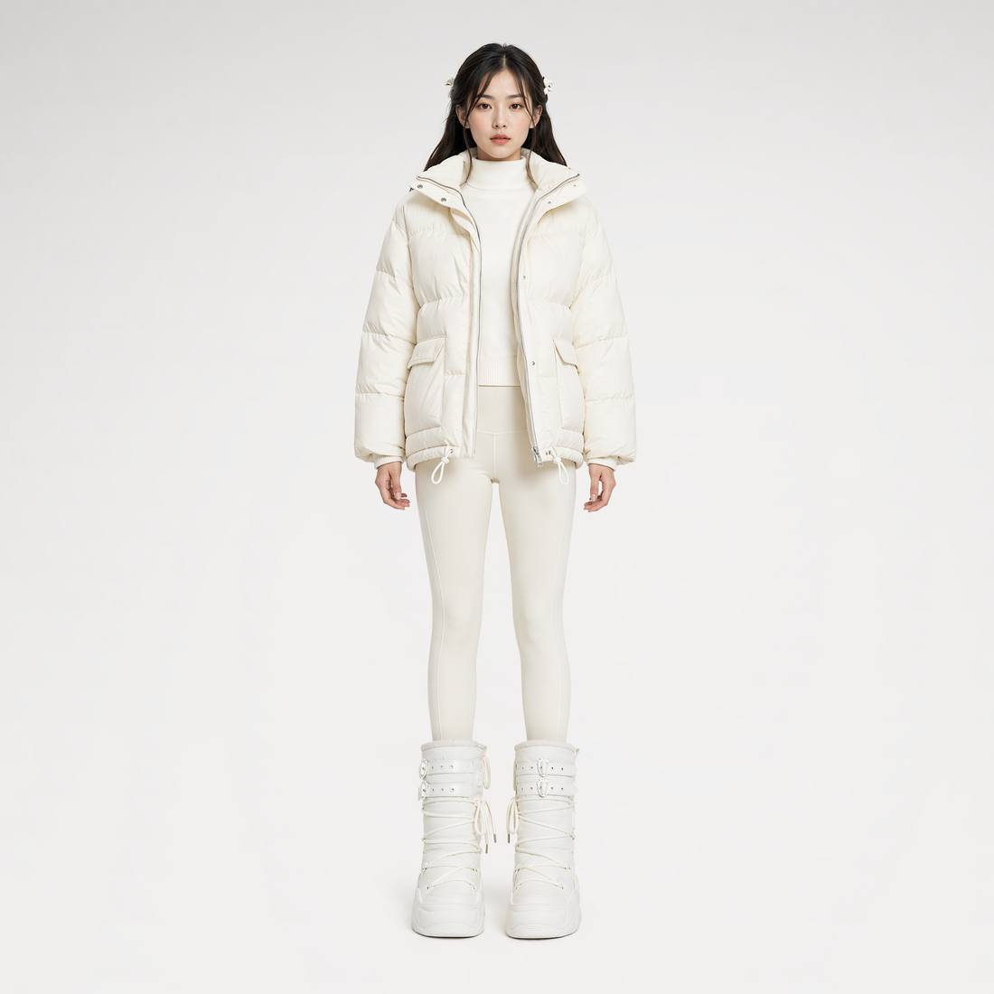 Insulated Platform Snow Boots