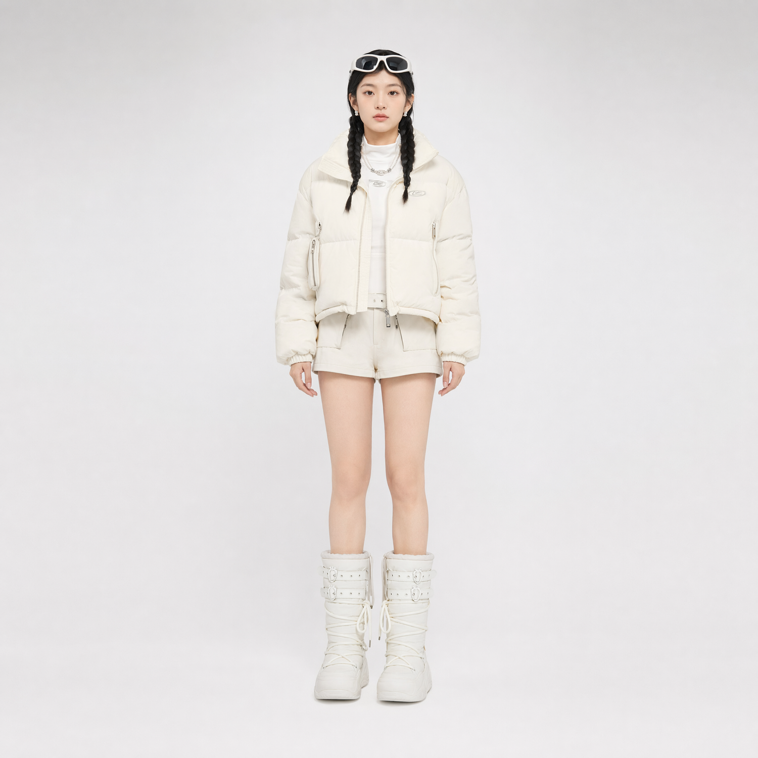 Insulated Platform Snow Boots