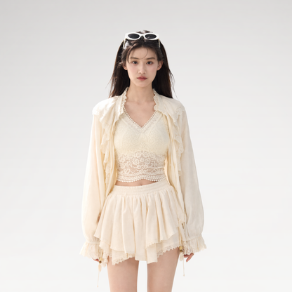 Lace Slim Camisole Top