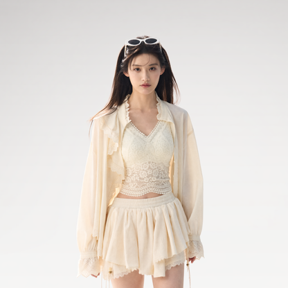 Lace Slim Camisole Top