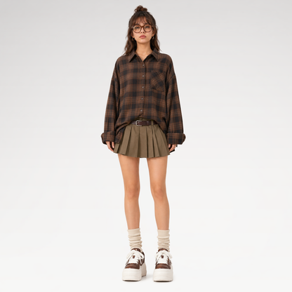 Distressed Platform Loafer Shoes