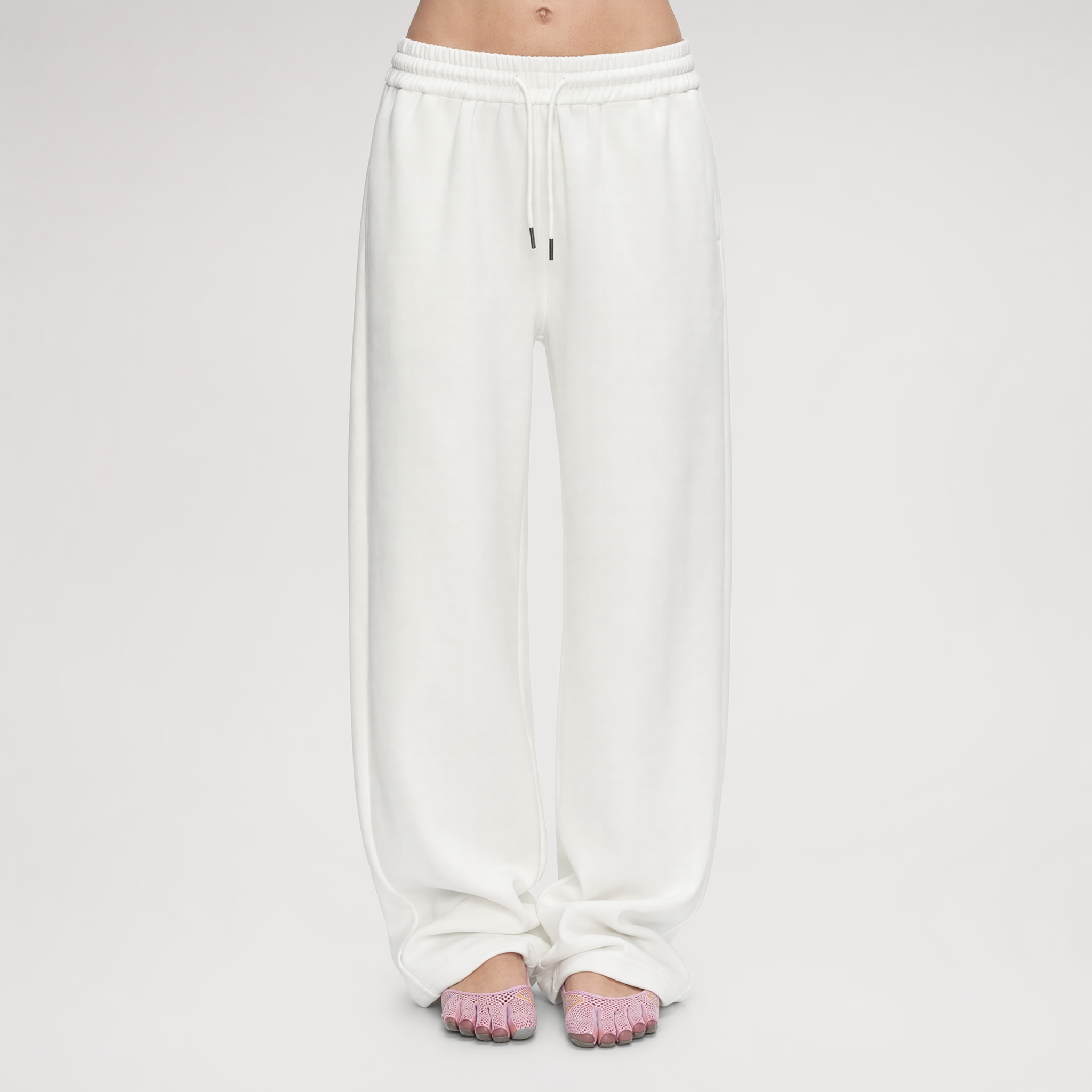 Air Cotton Wide-Leg Sweatpants