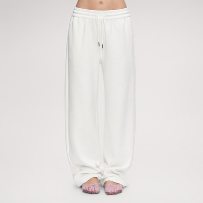 Air Cotton Wide-Leg Sweatpants
