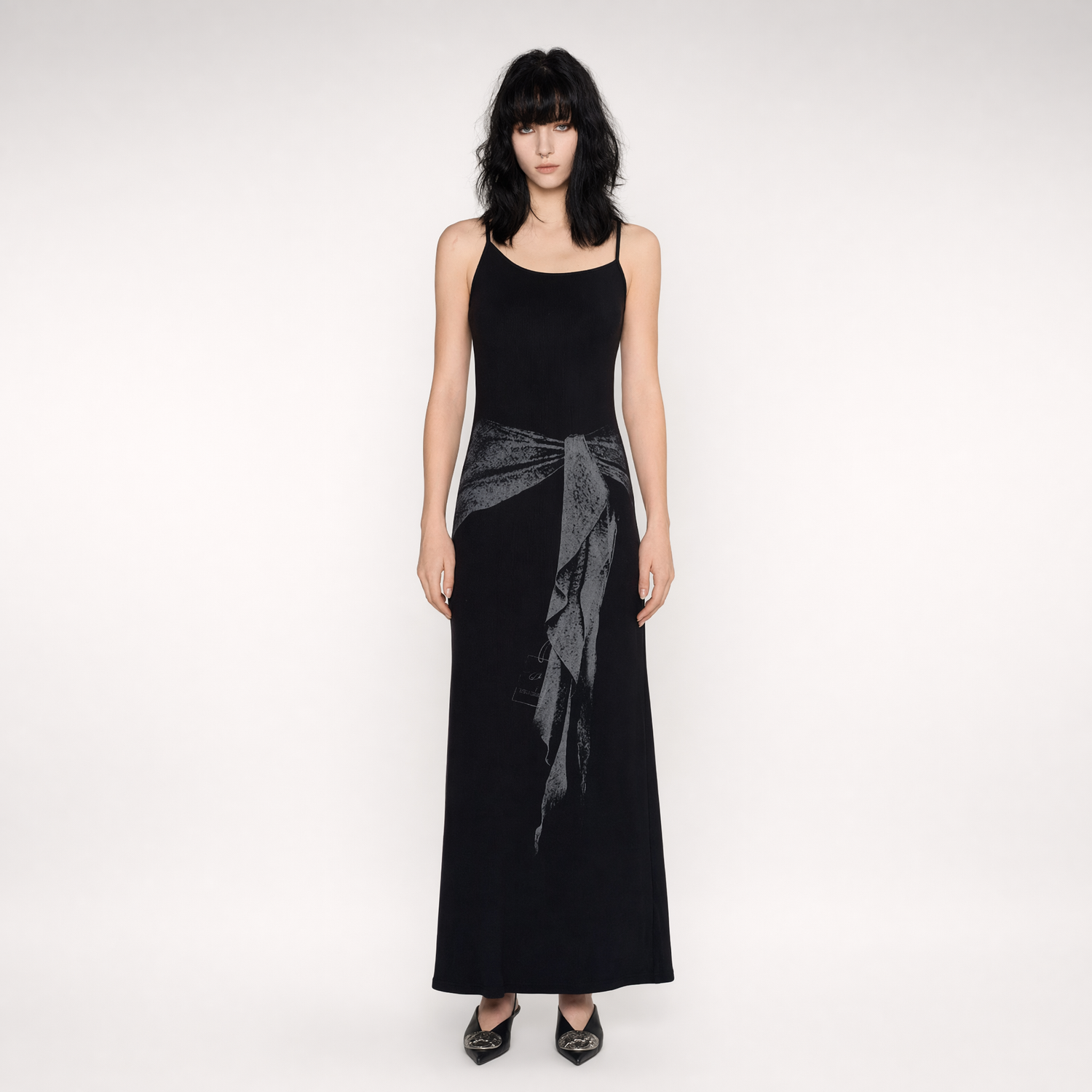 Printed Knit Dress